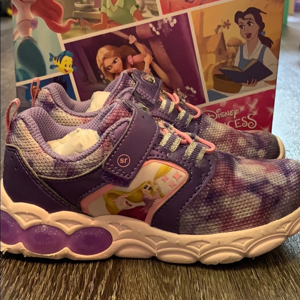 Disney Princess Rapunzel Stride Rite 12 Purple